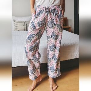Anthropologie Printfresh Tiger queen pajama pants loungewear Sz XS NWOT